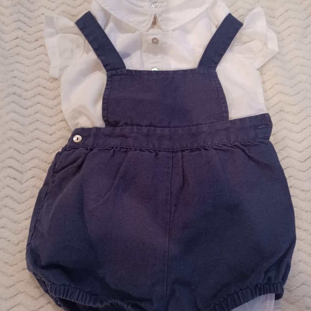 Laranjinha Baby Boys Shortie Romper
